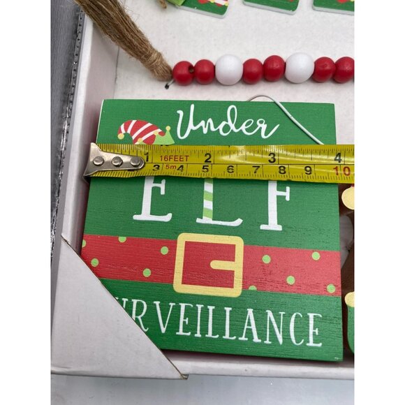 Elf Mini 5 MDF Decor Under Surveillance Table Scape Shelf Ideas Village Garland - Picture 6 of 13